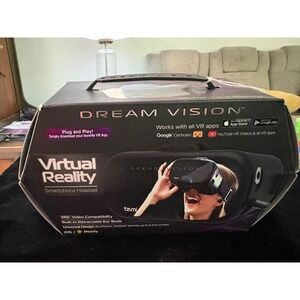 Tzumi Dream Vision VR Virtual Reality Smartphone Headset with Retractable Earbud